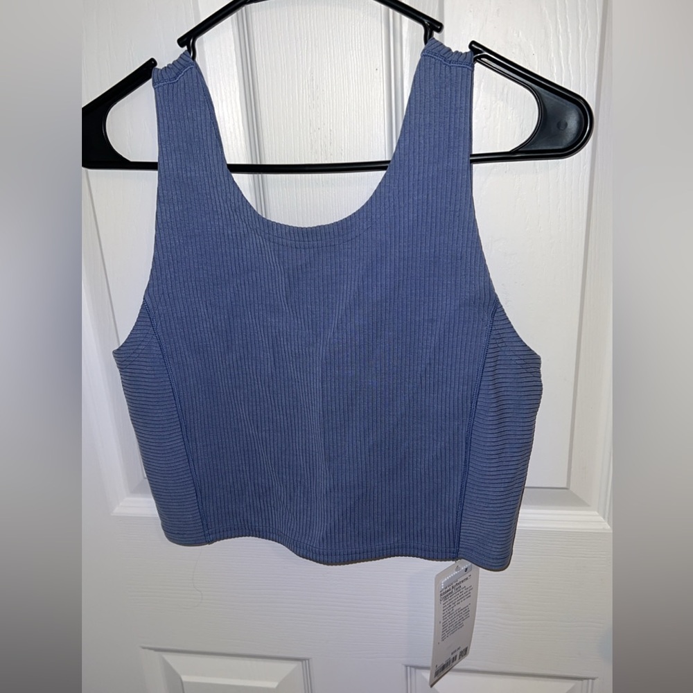 Lululemon Ribbed Softstreme Crop Tank